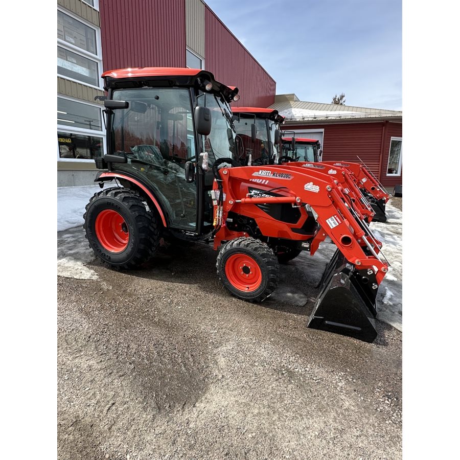 Tracteur Kioti 25HP avec cabine